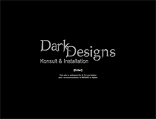 Tablet Screenshot of darkdesigns.biz